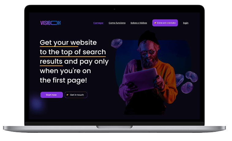 Example of Visibox page